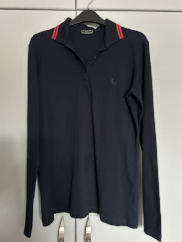 Boys black fred perry jumper - black,