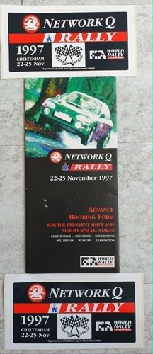 Network rally memorabilia - network, q