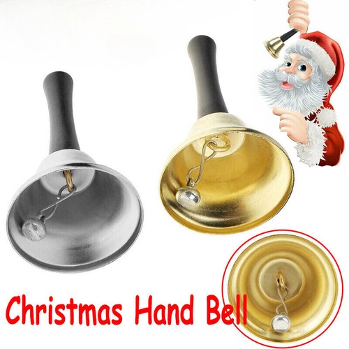 Metal hand held bell alarm - metal,