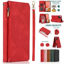 Zipper Pocket Flip Leather Wallet Case For Oppo Find X2 X3 Pro/X2 Neo/X2 Lite