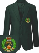 ROYAL HAMPSHIRE REGIMENT BLAZER EMBROIDERED REGIMENTAL CREST