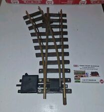 LGB R1  LH POINTS LEFT TURNOUT  G SCALE MANUAL SWITCH GARDEN RAILWAY BRASS TRACK