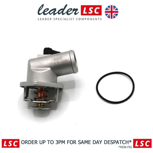 Coolant thermostat and housing - and,