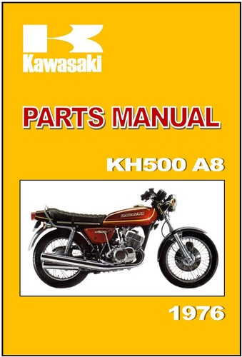 Kawasaki parts manual - manual, a8