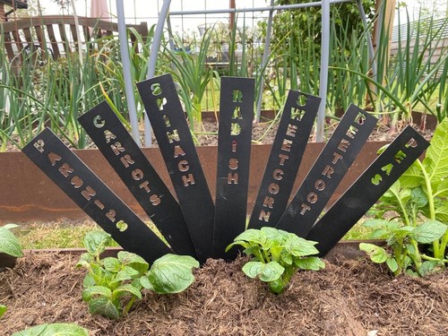 Vegetable markers signs - vegetable, markers/signs