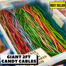 GIANT 2FT CANDY Cables Pencils