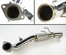 Stainless Steel Exhaust Downpipe For Ford Focus RS 2.3 MK3 EcoBoost 3"