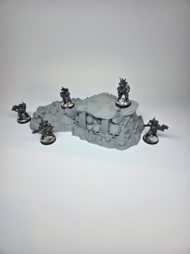 Aztec skull hill - skull,