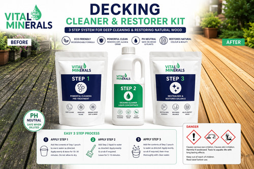 Decking clean restore - decking,