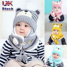 Toddler Baby Bear Earmuff Neck