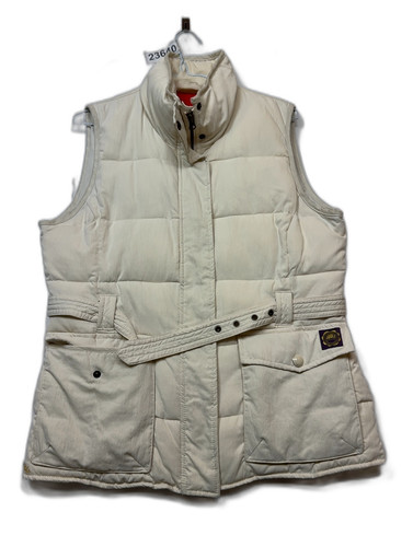 Joules beige polyester puffer - beige,
