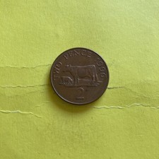 Bailiwick Of Guernsey 2p Coin, 1996,  Two Pence.