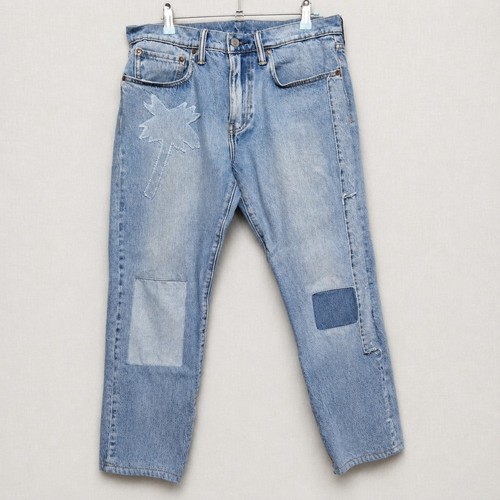 Levis 502 patchwork - patchwork, jeans