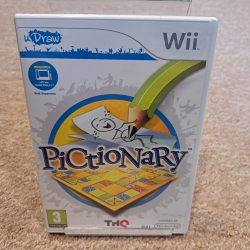 Thq udraw pictionary - pictionary, wii