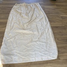 Cream Curtains Gold Light