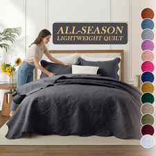 Ultra Soft Quilt Bedspread Set
