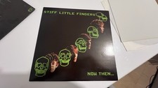 Stiff Little Fingers Now Then... 1982 Vinyl Record CHR 1400 LP ORIGINAL POSTER
