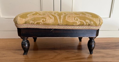 Antique victorian footstool - antique,