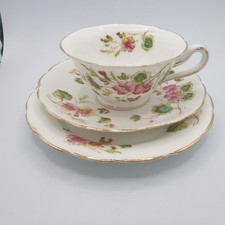 GERANIUM JACKSON & NGOSLING FOLEY CENTON Trio Cup Saucer Plate