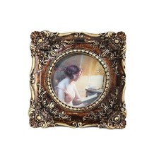 Vintage Picture Frame,Antique Ornate Photo Frame Old Fashioned Photo Gallery Art