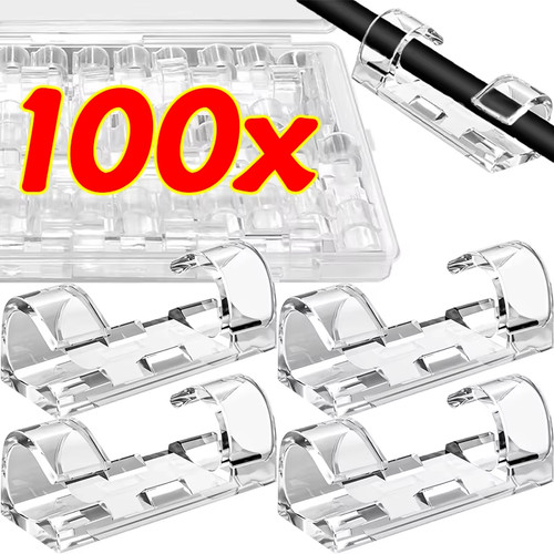 Self adhesive cable clips - self,