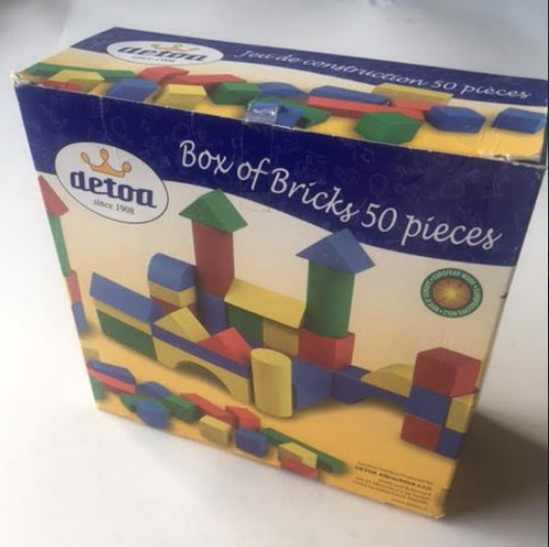 Wooden bricks - 50,
