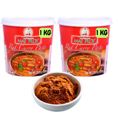Thai Red Curry Paste Mae Ploy Curry Paste 2x1 kg Bulk Catering Size
