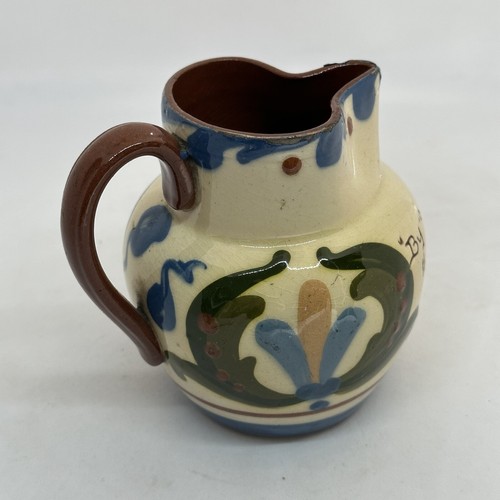 Longpark pottery cream jug - pottery,