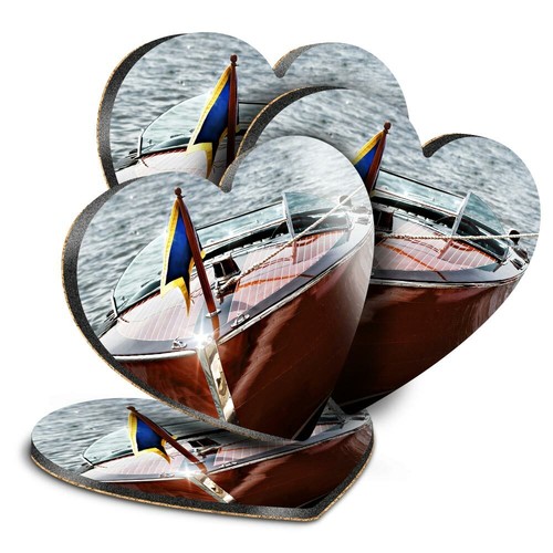 Heart mdf coasters - heart,