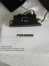 Fishman RareEarth Active Soundhole Pickup Single Coil.  unused