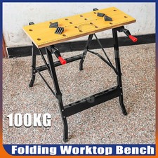 Foldable Wooden Workbench
