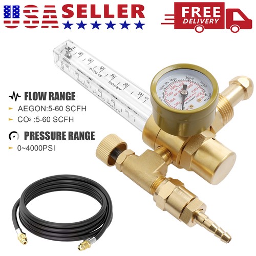 Mig tig flow - meter, regulator