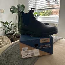 Blundstone 500 Men's Boots Size 10.5 Black/Navy  