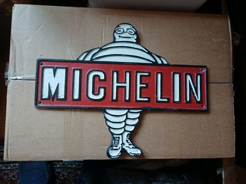 Michelin cast alluminimum - cast, sign