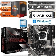 AMD Ryzen 7 1700 + 16GB RAM +