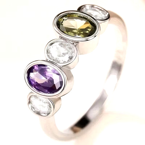 Synthetic cubic zirconia multi