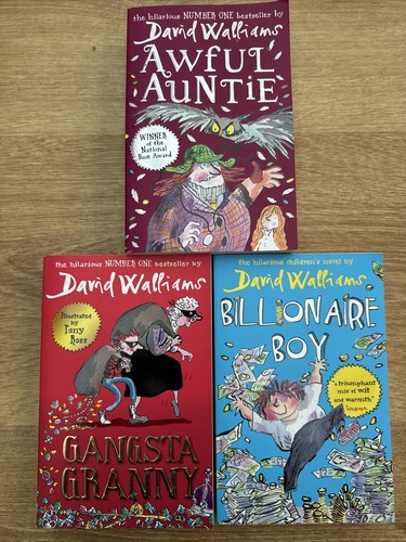 David walliams books bundle - david,