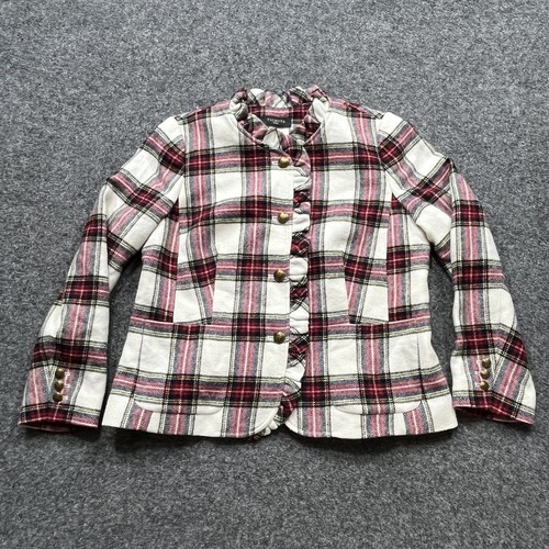 Talbots plaid blazer - plaid, womens