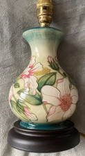 Moorcroft Hibiscus Moon Table