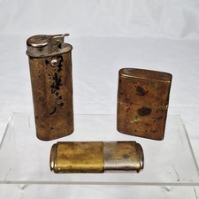 3 x Vintage Trench Lighters