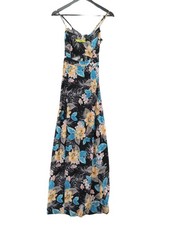 H by Henry Holland Maxi Dress UK10 in Black