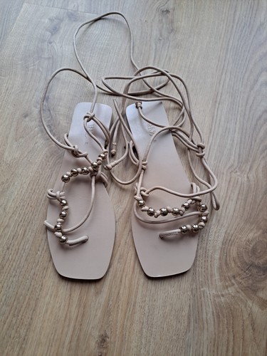 Zara beige nude - nude, bead