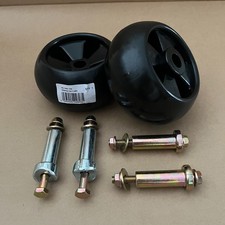 2x Anti scalp Mower Deck Wheel