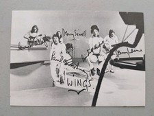 PAUL MCCARTNEY WINGS ORIGINAL 1972 PROMO POSTCARD
