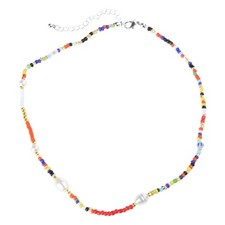 Colorful Bead Necklace Fashion