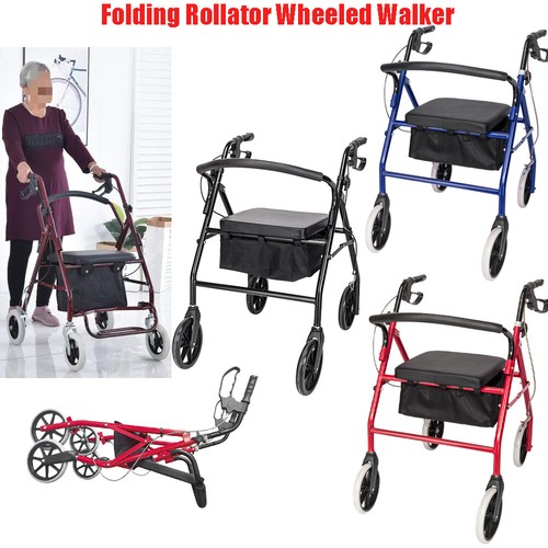 Folding rollator wheeled - folding,