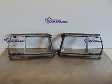 Subaru Brat  Headlight surrounds pair of 82-94 Chrome Stock 2