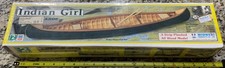 Vintage Indian Girl Canoe 1:12