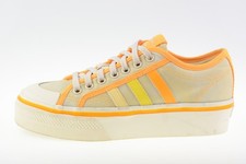 Adidas Nizza Platform Yellow GX4607 Women's Trainers Size UK 6.5