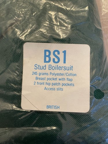 Green stud boilersuit - stud,